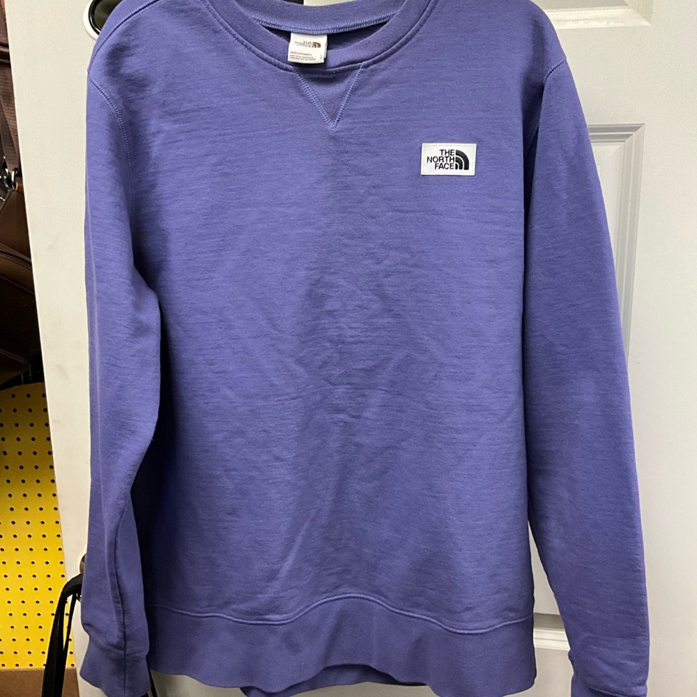 The North Face Men's Crewneck Sweatshirt in Lavender Purple